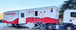 Mobile blood donor unit