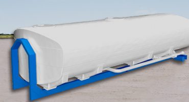 Brændstoftank til kroghejs